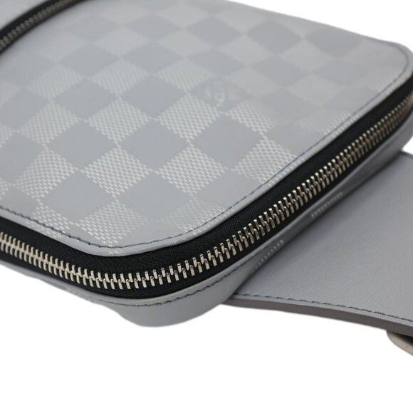 Louis Vuitton  Avenue Sling Damier Infini Leather Backpack Bag Grey - Picture 7 of 15